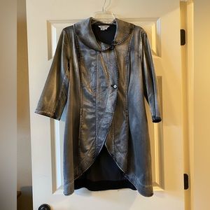 Simon Chang dinner jacket….edgy flair